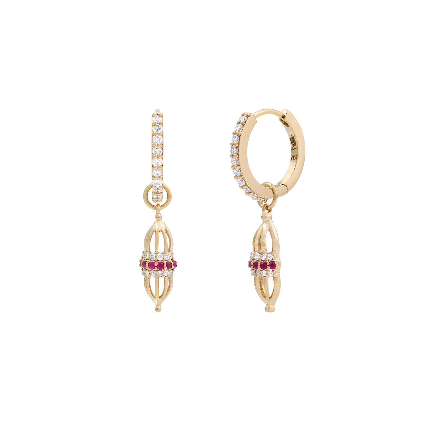 Qahwat Yadoo Hoop Earrings