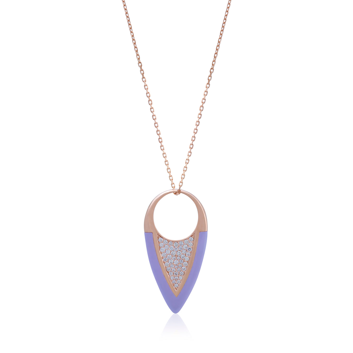 Dubai Days Necklace In Lilac