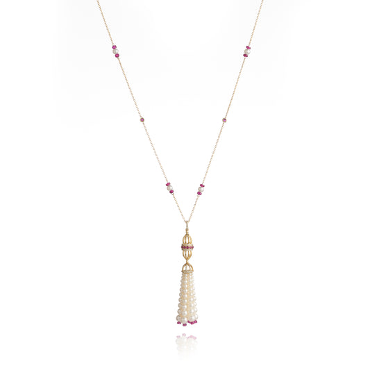 Qahwat Yadoo Tassel Necklace